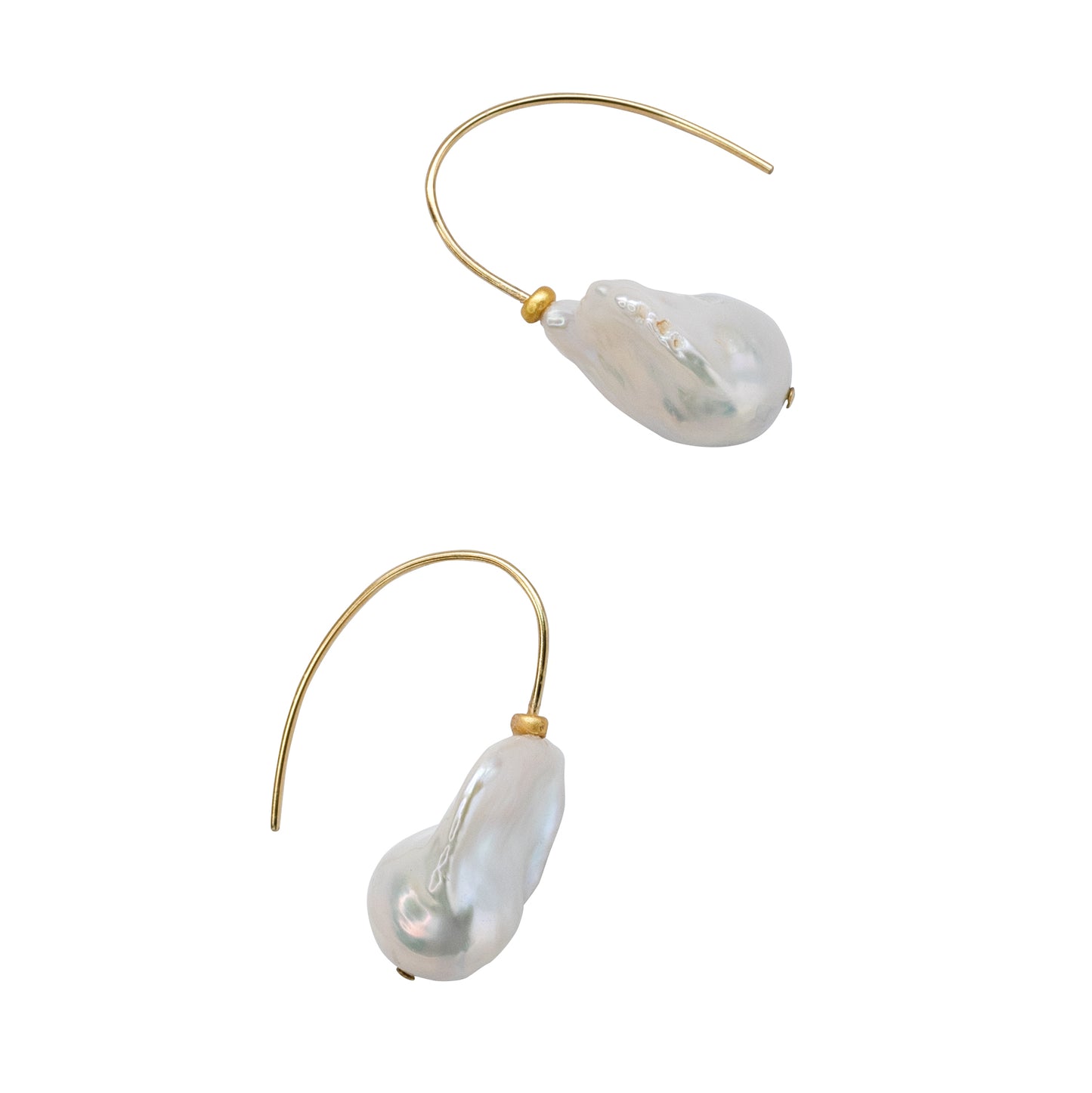Baroque Pearl Earring Hooks