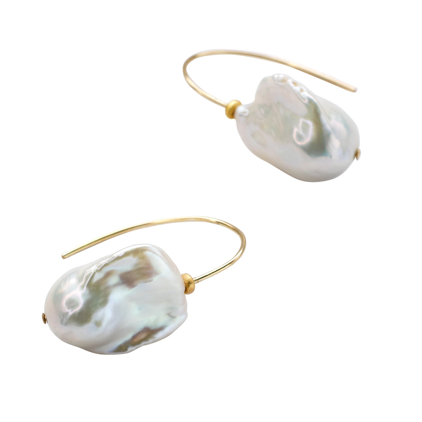 Baroque Pearl Hook Earrings