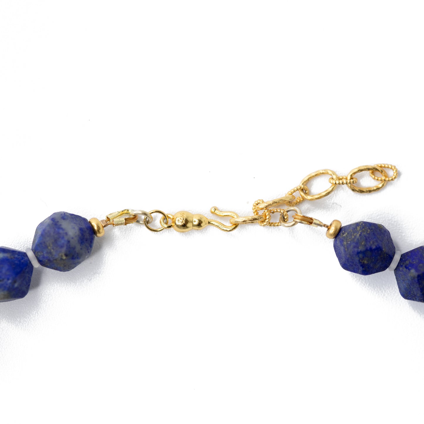 Lapis Lazuli Beaded Long Necklace