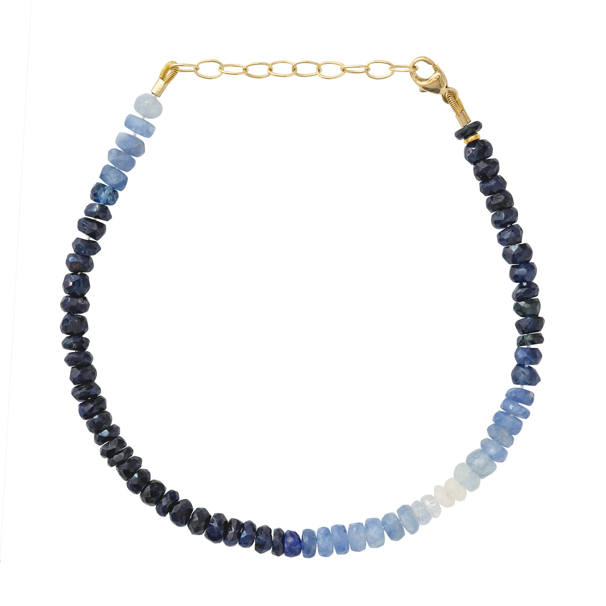 Blue Sapphire Ombre Bracelet