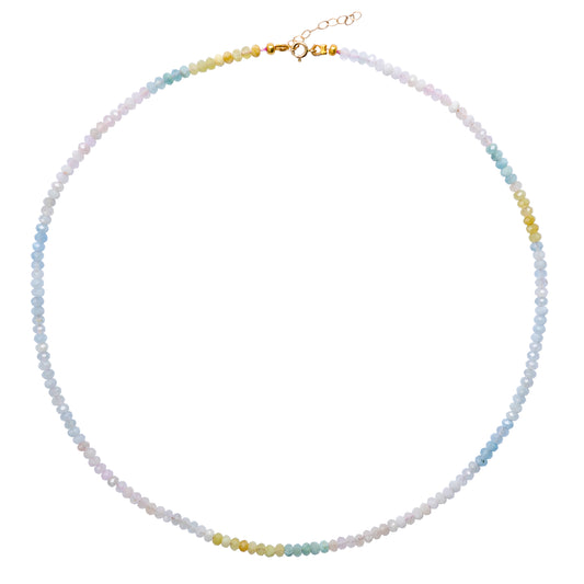 Candy Morganite 14K Gold Necklace