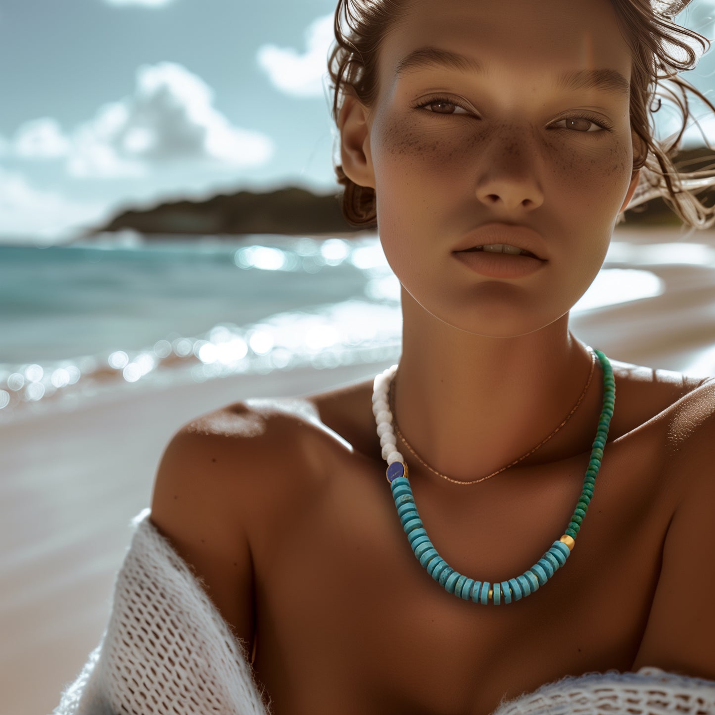 Turquoise Celestia Necklace