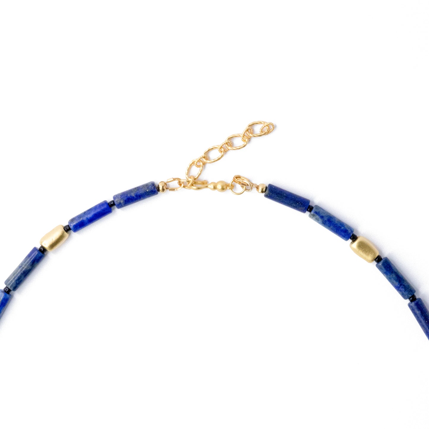 Lapis Lazuli Tube Princess Necklace