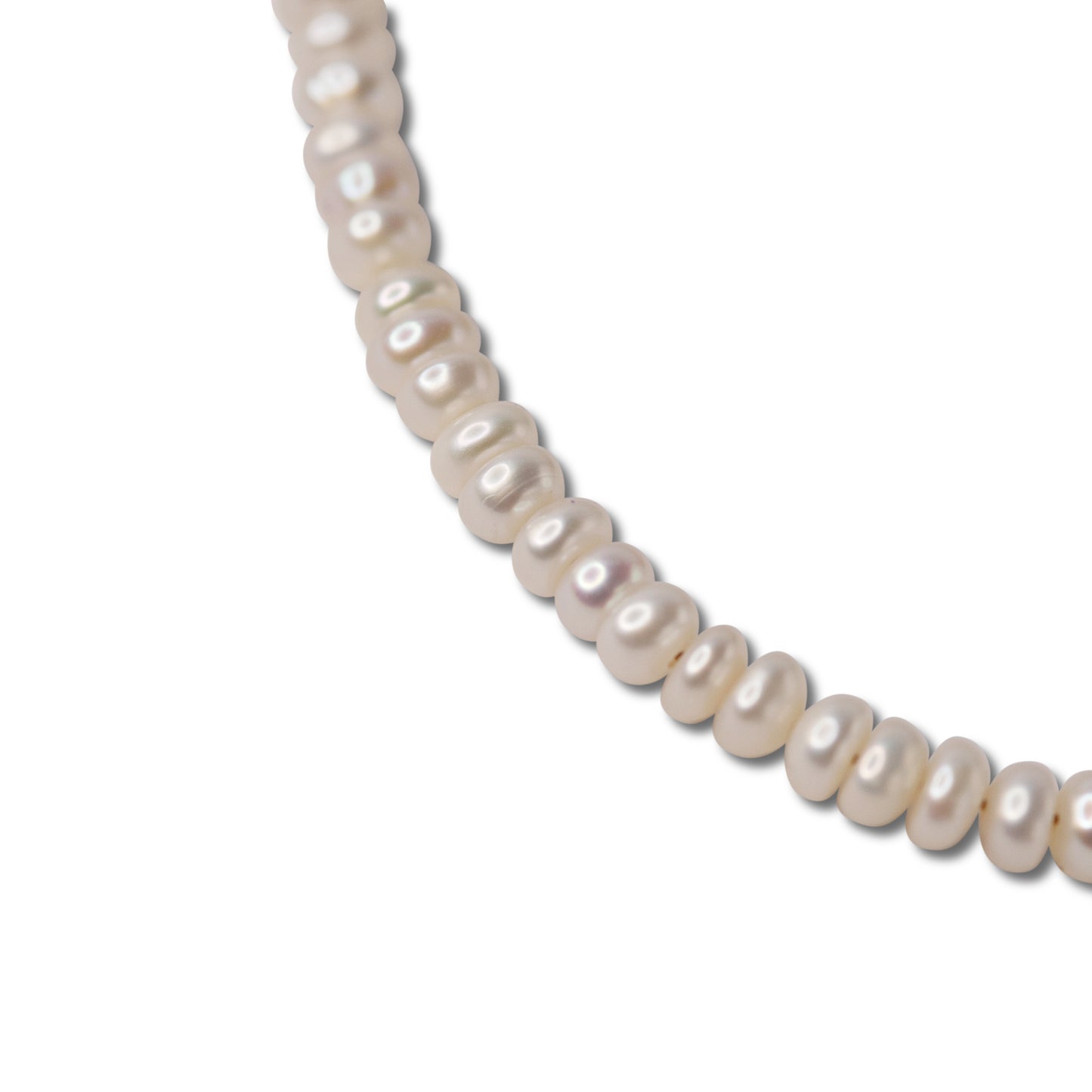 Mini Pearl & Dog Bone Chain Bracelet