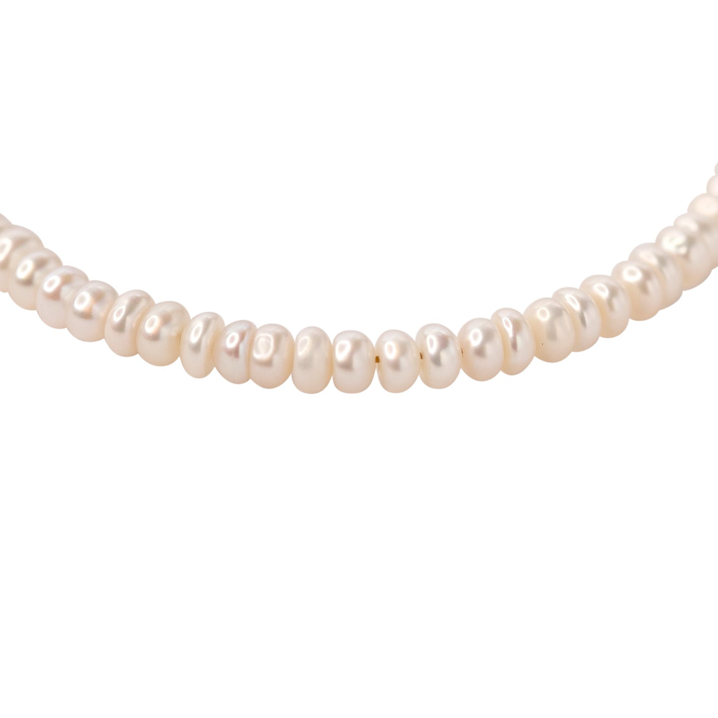 Mini Pearl & Dog Bone Chain Bracelet
