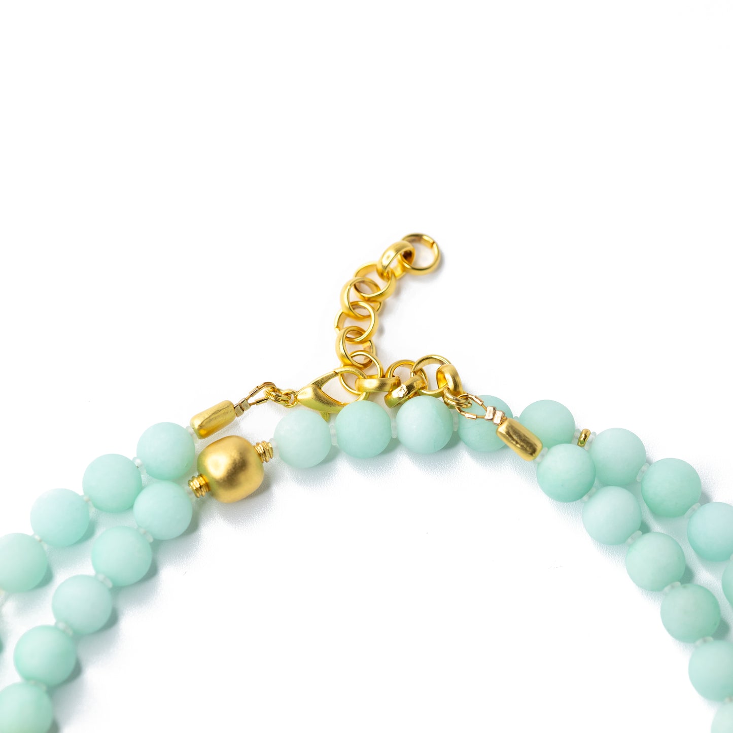 Mint Green Chalcedony Necklace