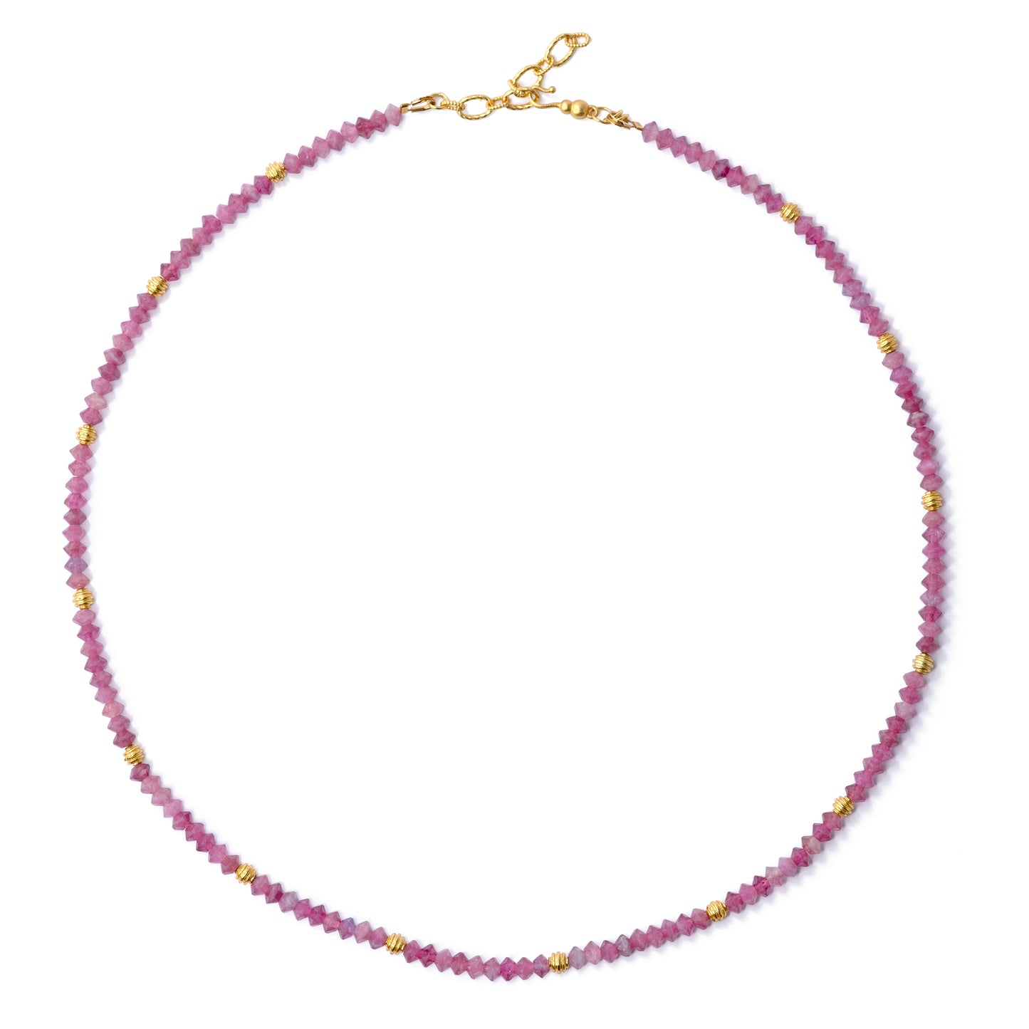 Pink Tourmaline Necklace