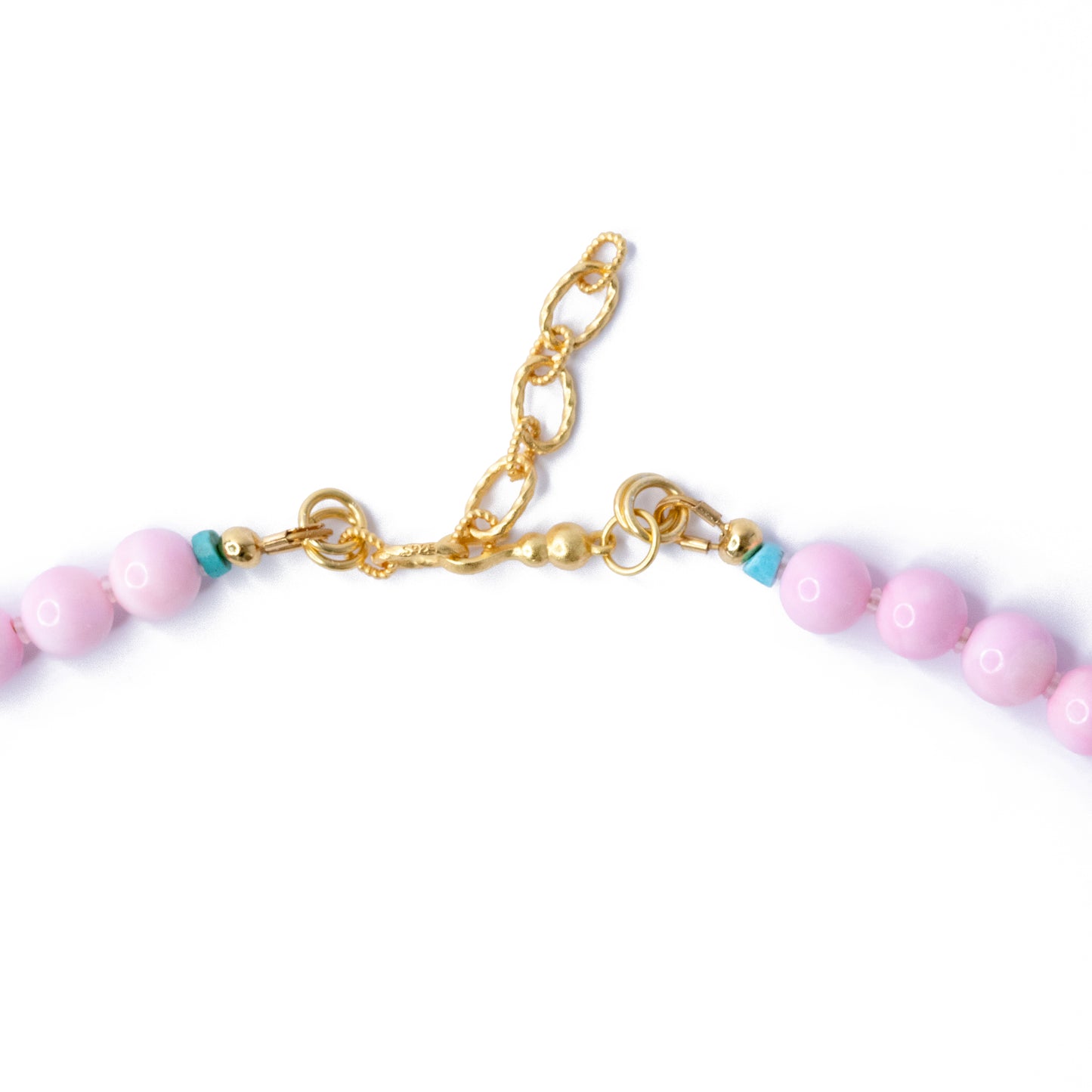 Pink Conch Bead Necklace