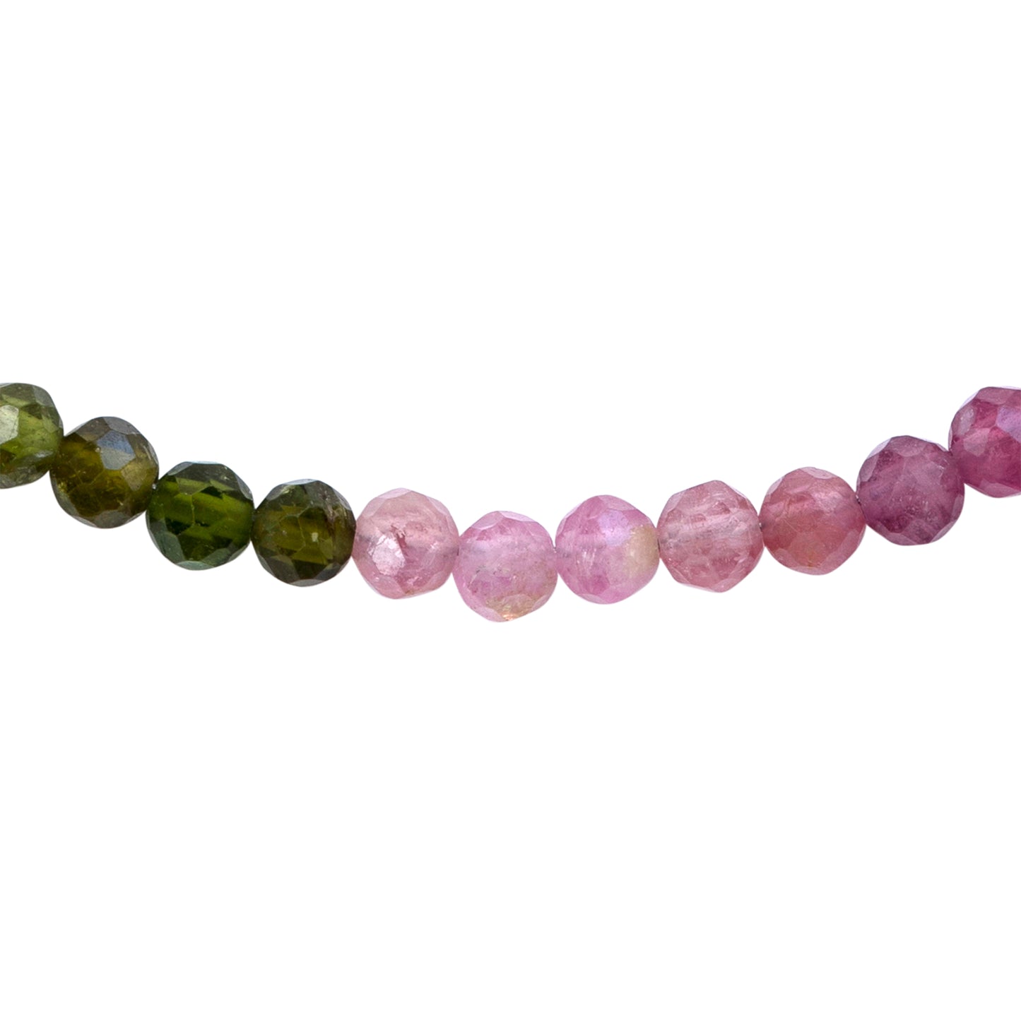 Rainbow Tourmaline Bracelet 14K Gold