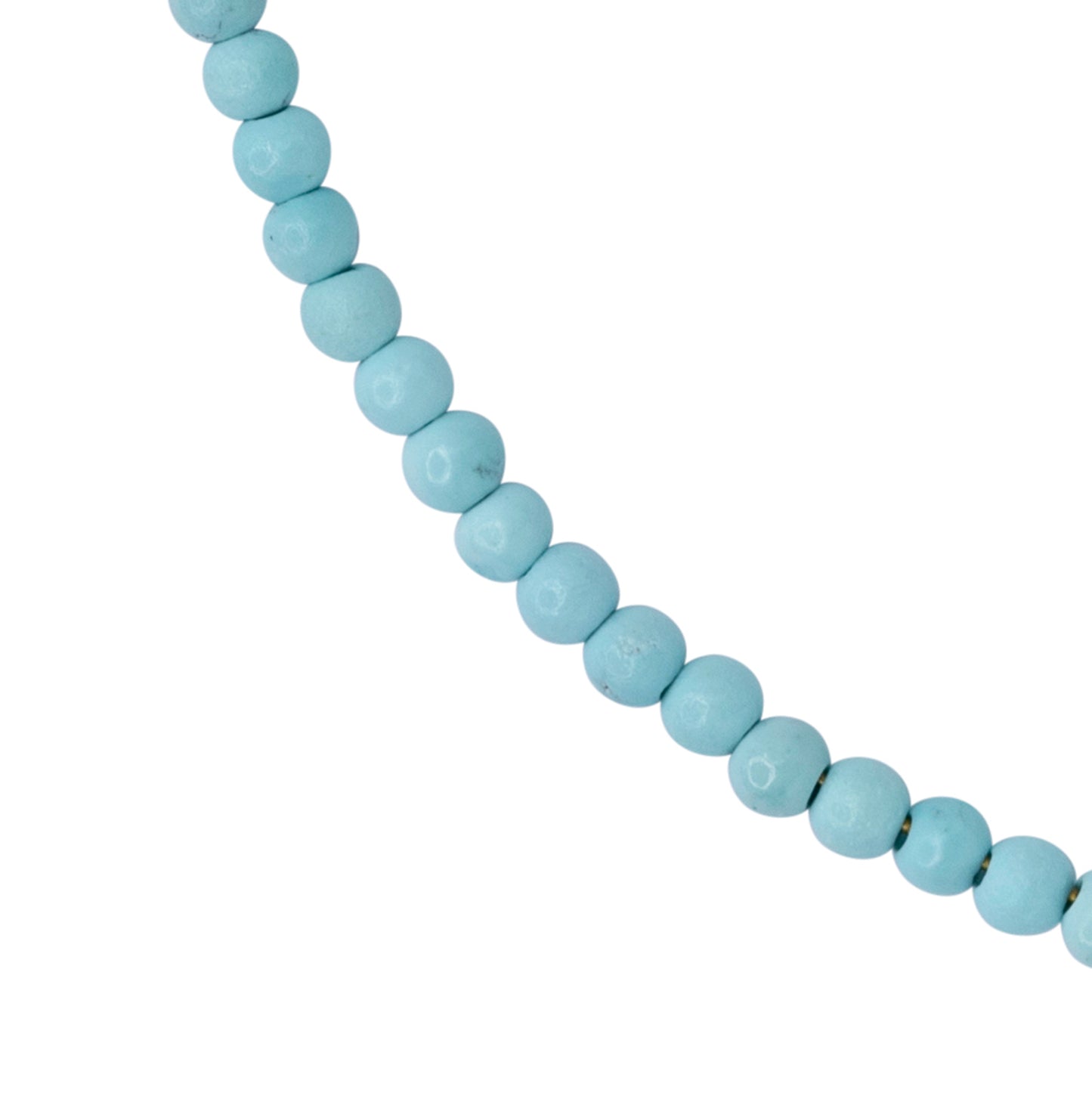 Tiny Turquoise 14K Gold Bracelet