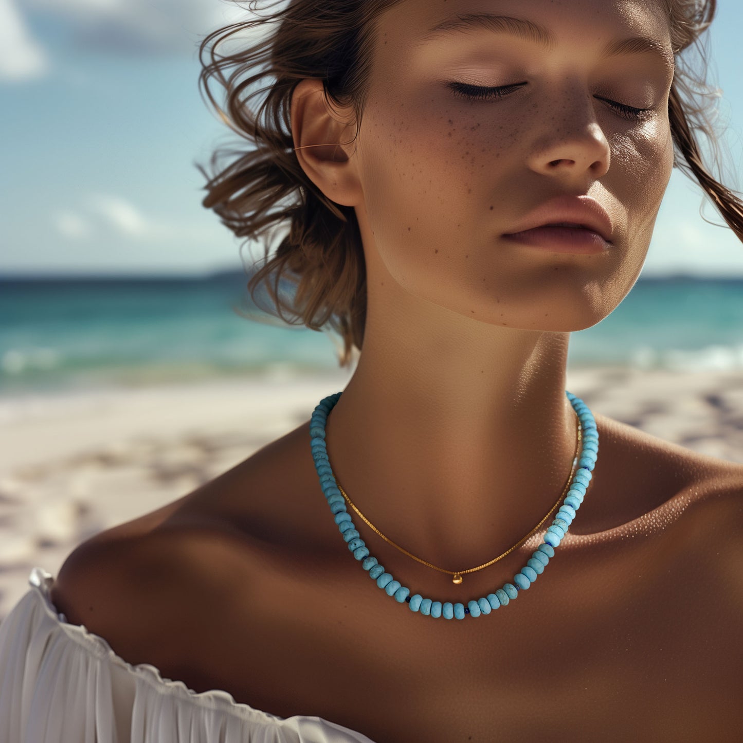 Turquoise Lapis Necklace