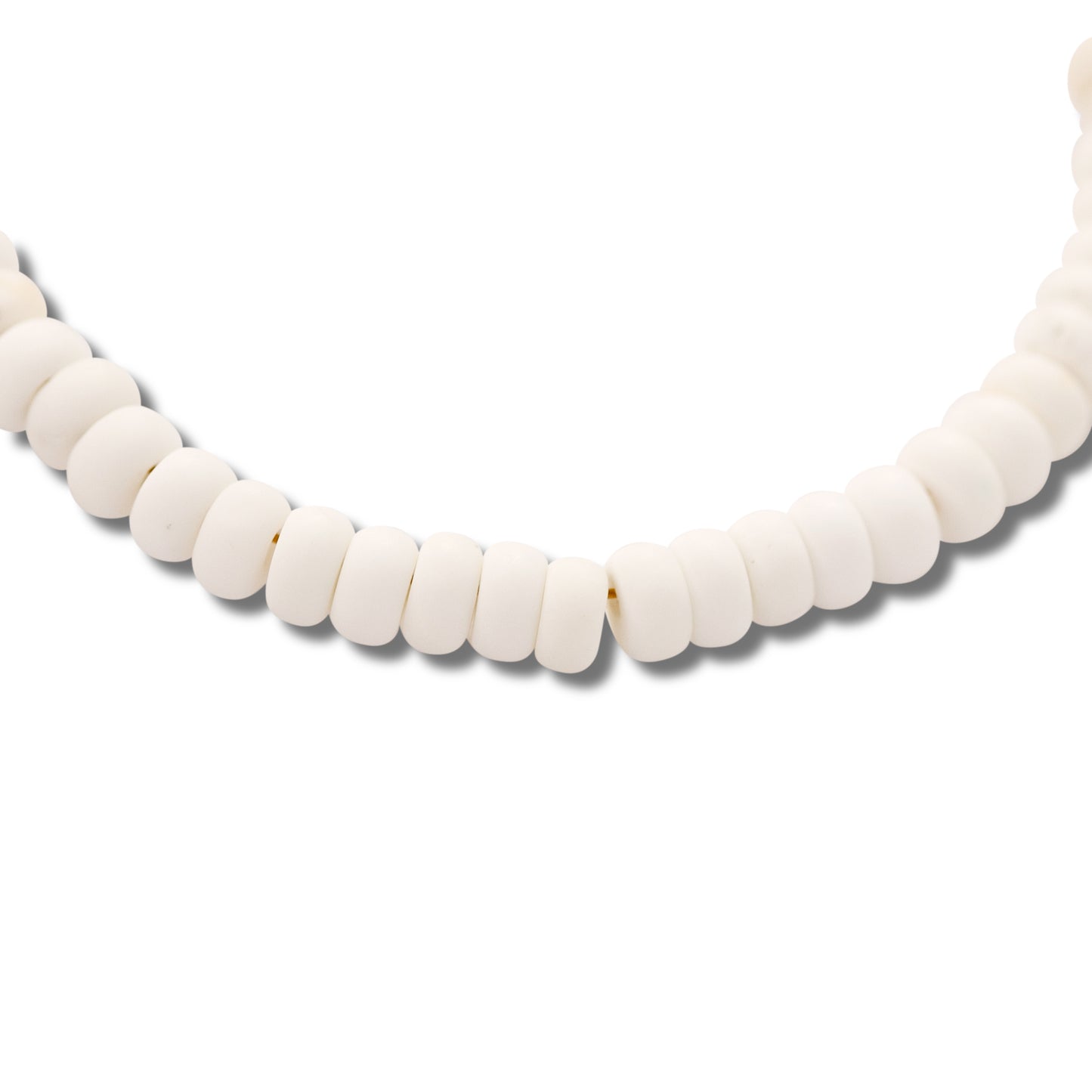 White Turquoise & Dog Bone Chain Bracelet