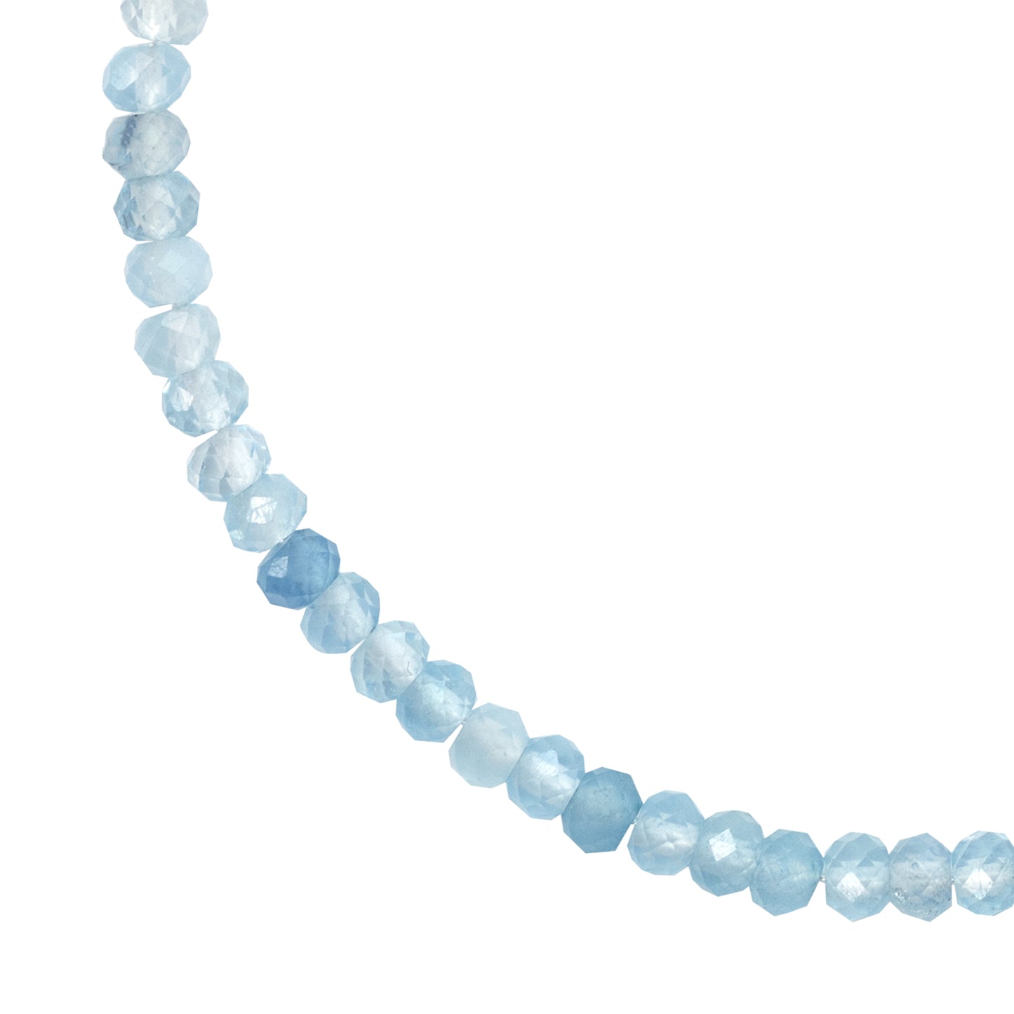 Aquamarine 14K Gold Bracelet