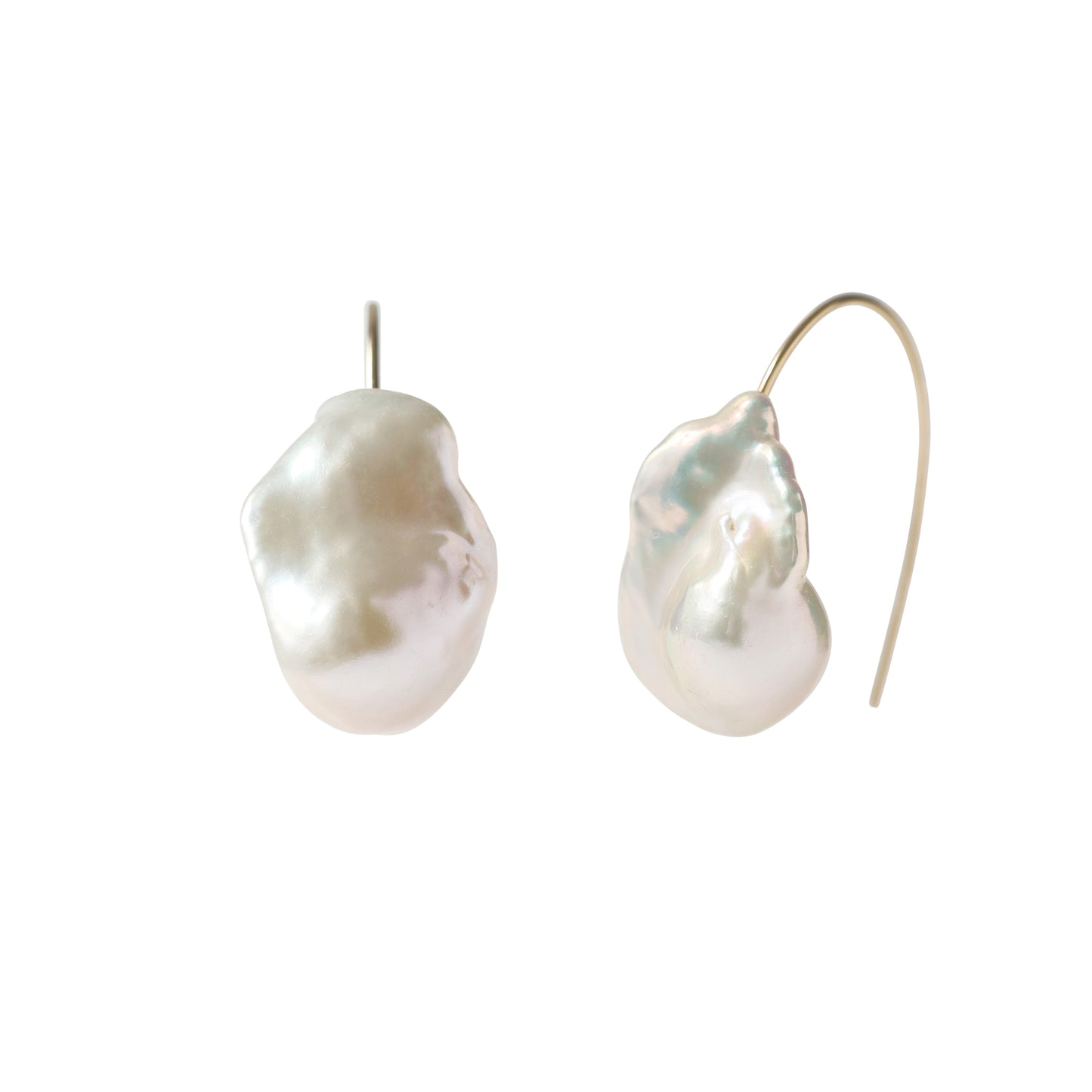 Baroque Pearl Hook Earrings