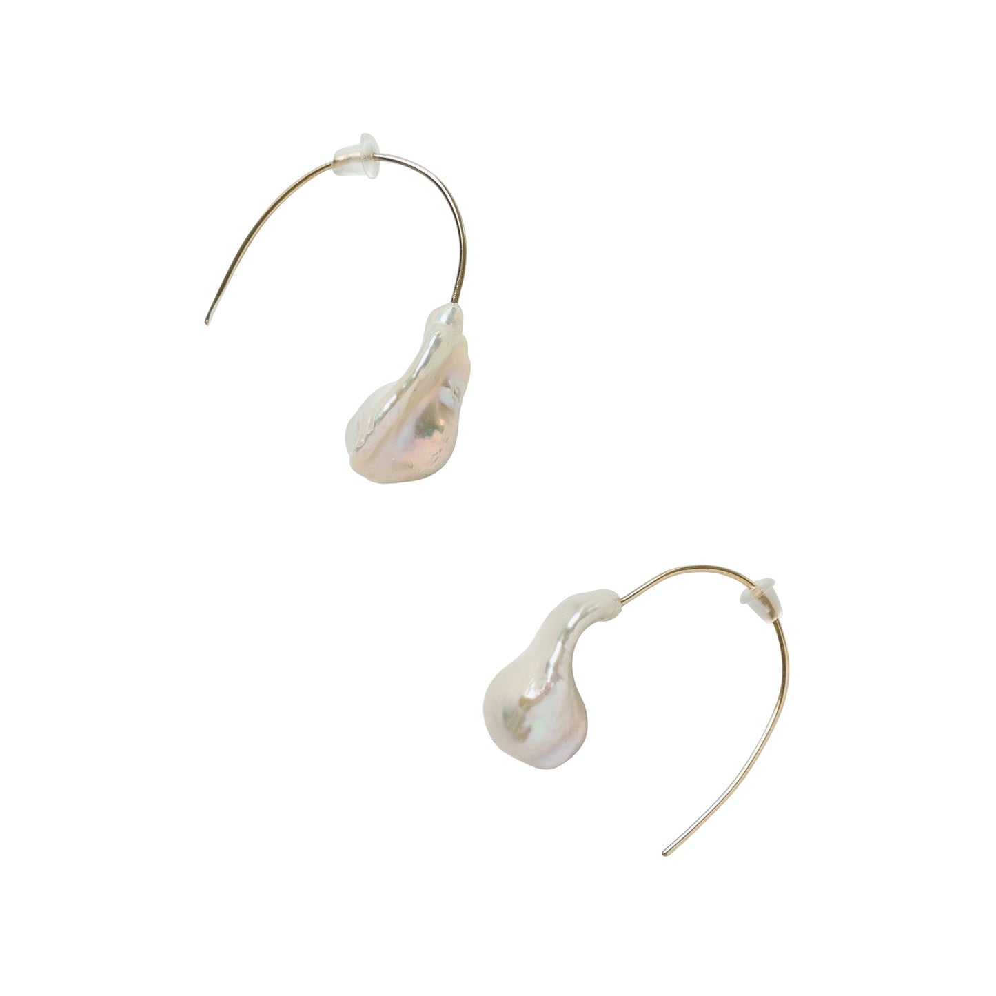 Baroque Pearl Hook Earrings