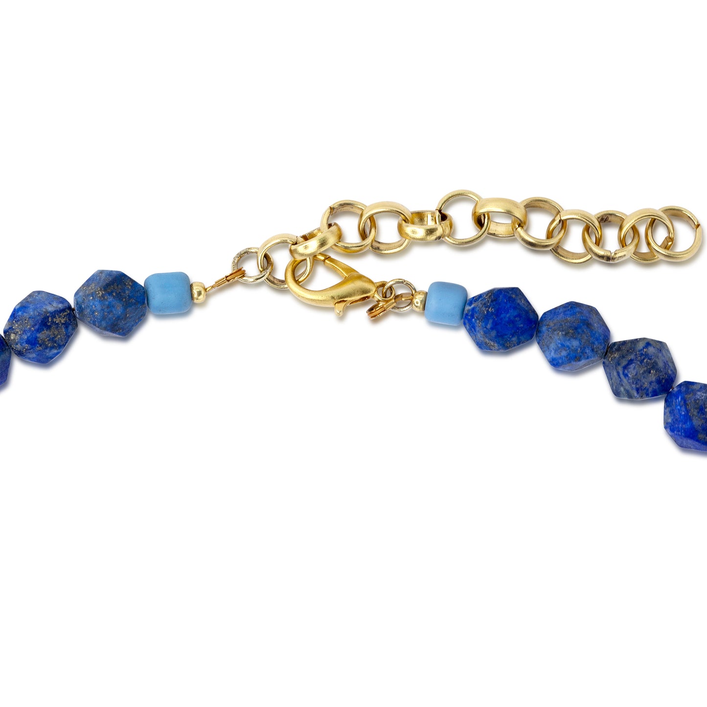 Beaded Lapis Lazuli Princess Necklace