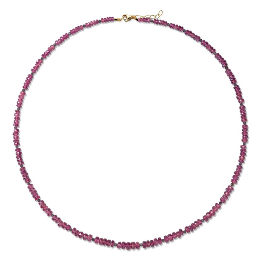 Birthstone January Garnet Necklace