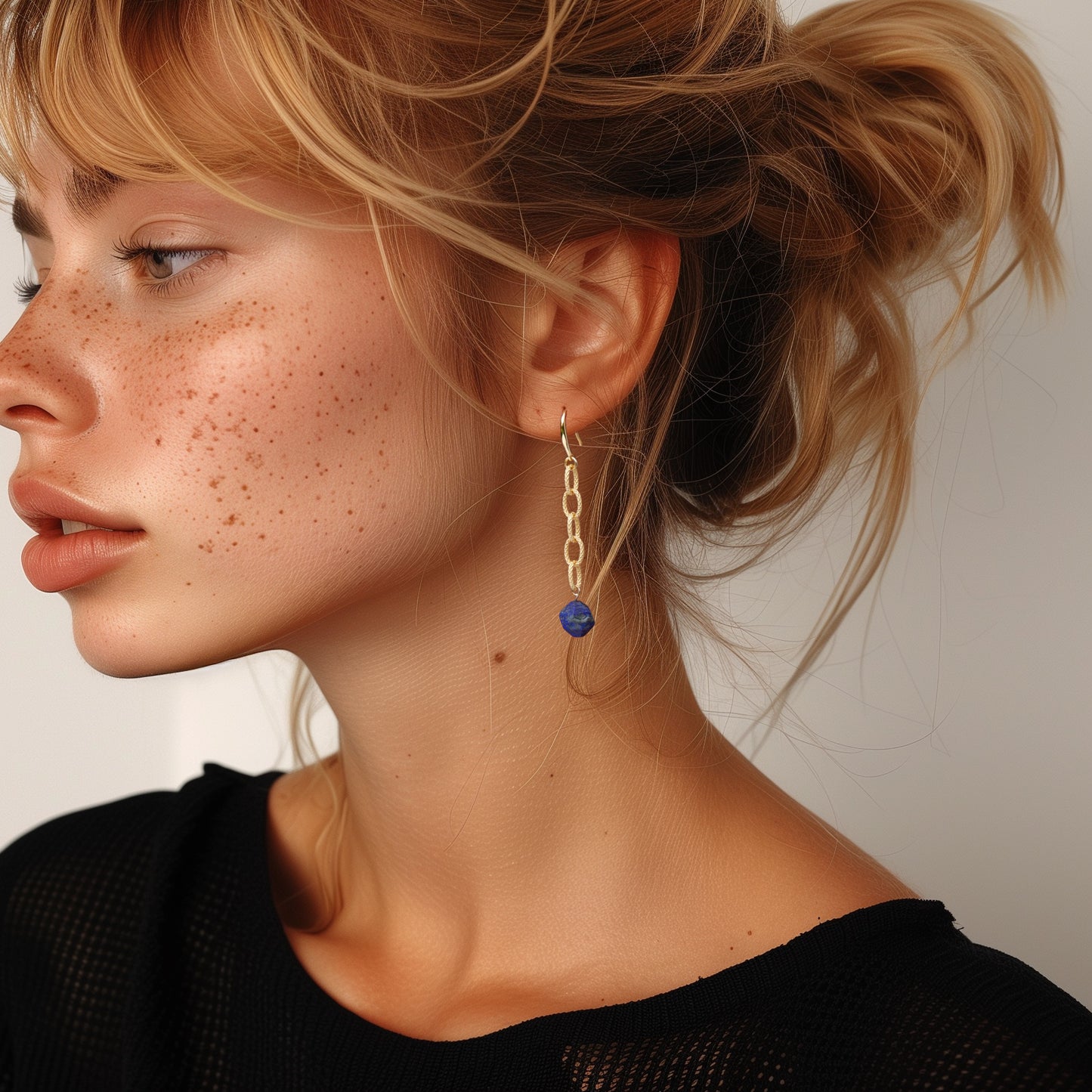 Lapis Lazuli Earring - Blue Madrid Earrings