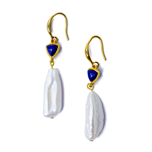 Cleopatra Natural Pearl Earring