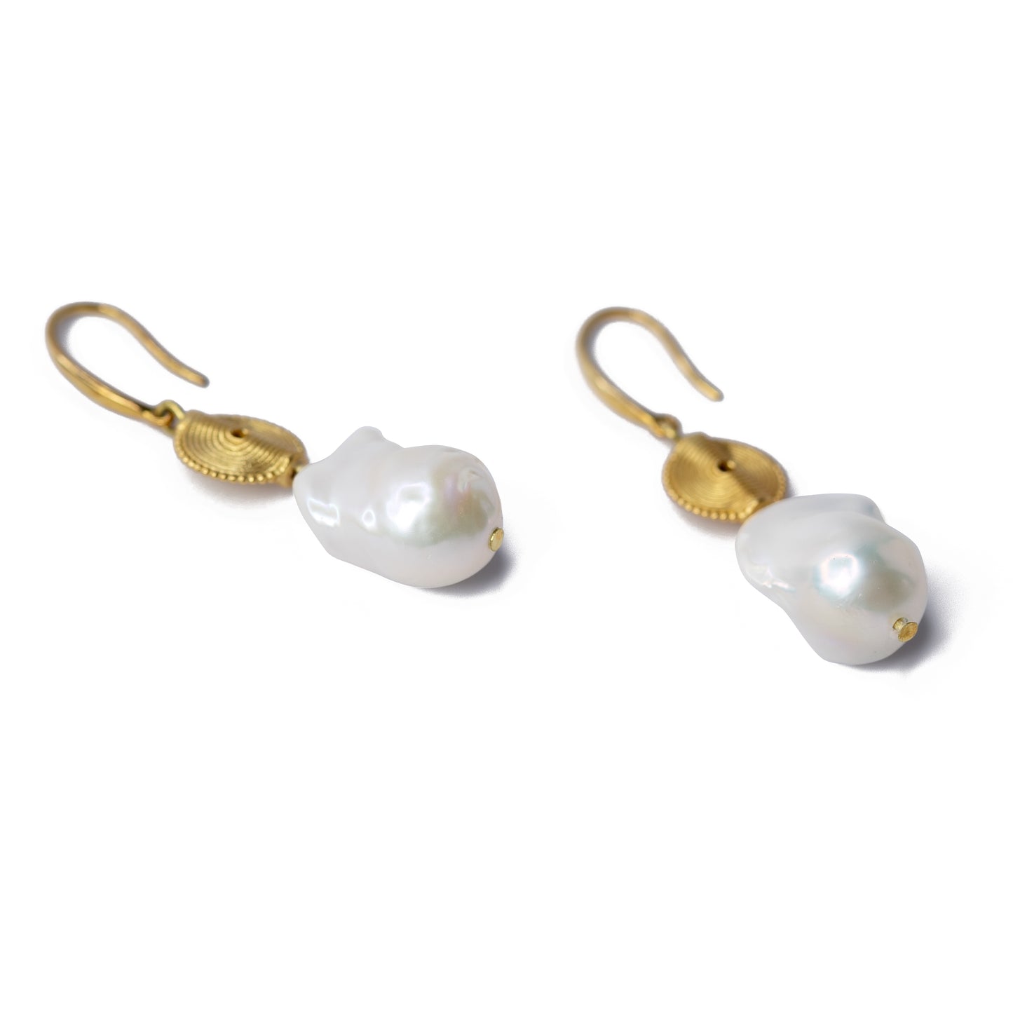 Cleopatra Natural Baroque Pearl Earring II