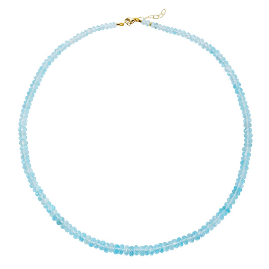 December Birthstone Blue Topaz 14K Gold