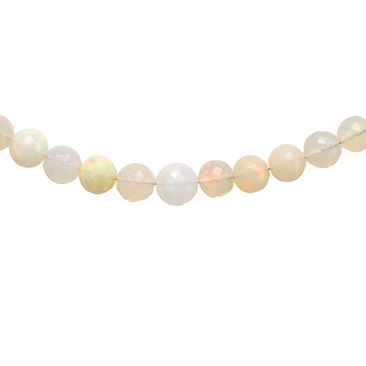 Ethiopian Opal Necklace 18K Gold