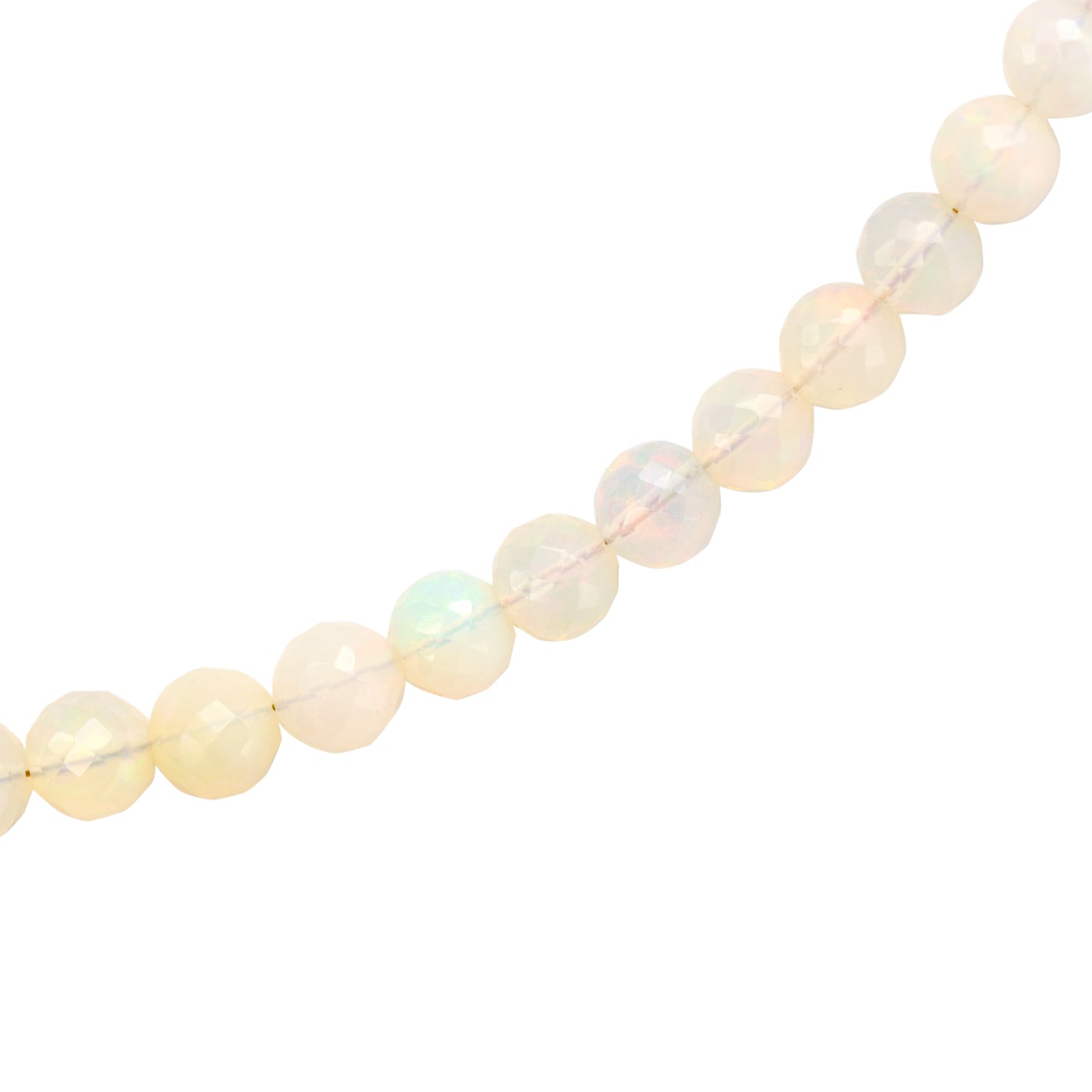 Ethiopian Opal Necklace 18K Gold