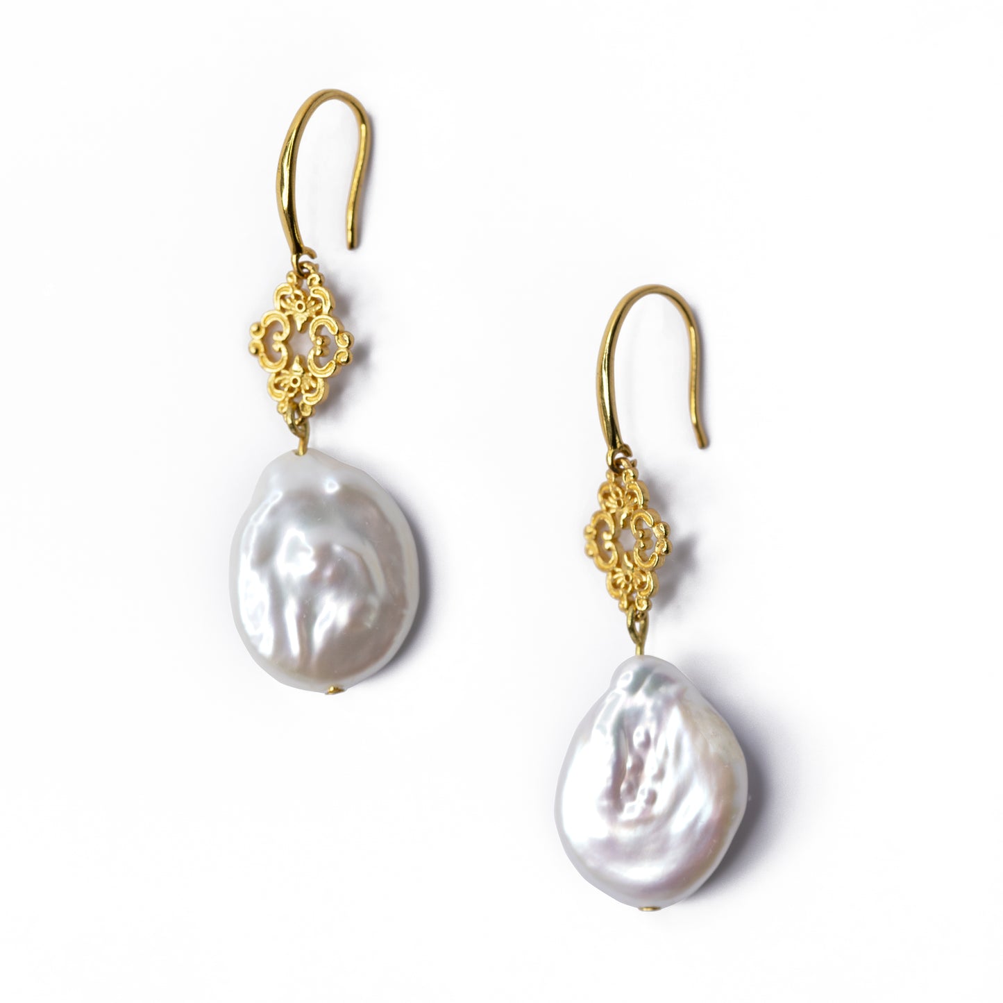 Fauve Keshi Pearl Earrings