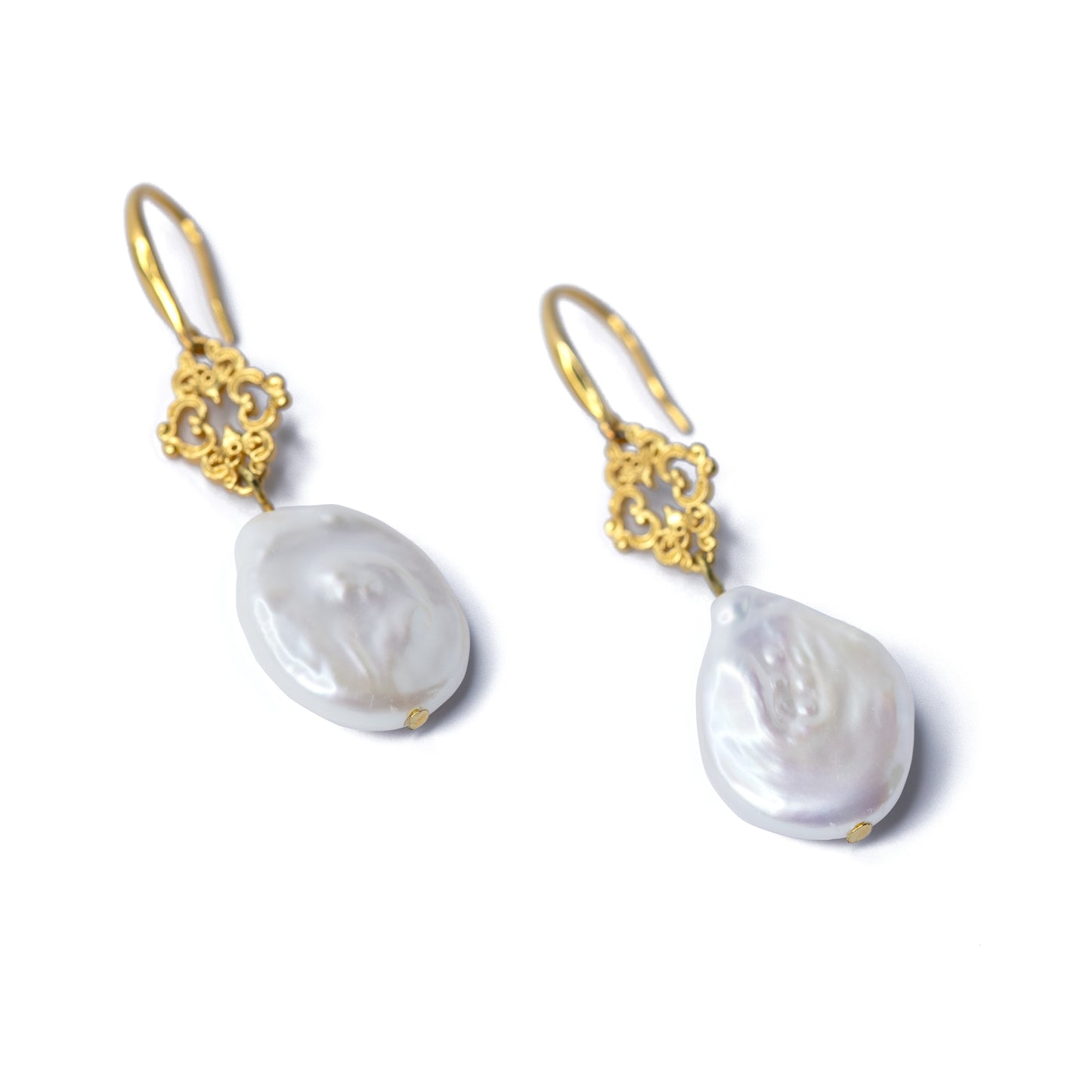 Fauve Keshi Pearl Earrings