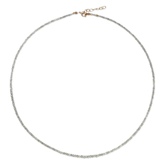 Gray Diamond Necklace