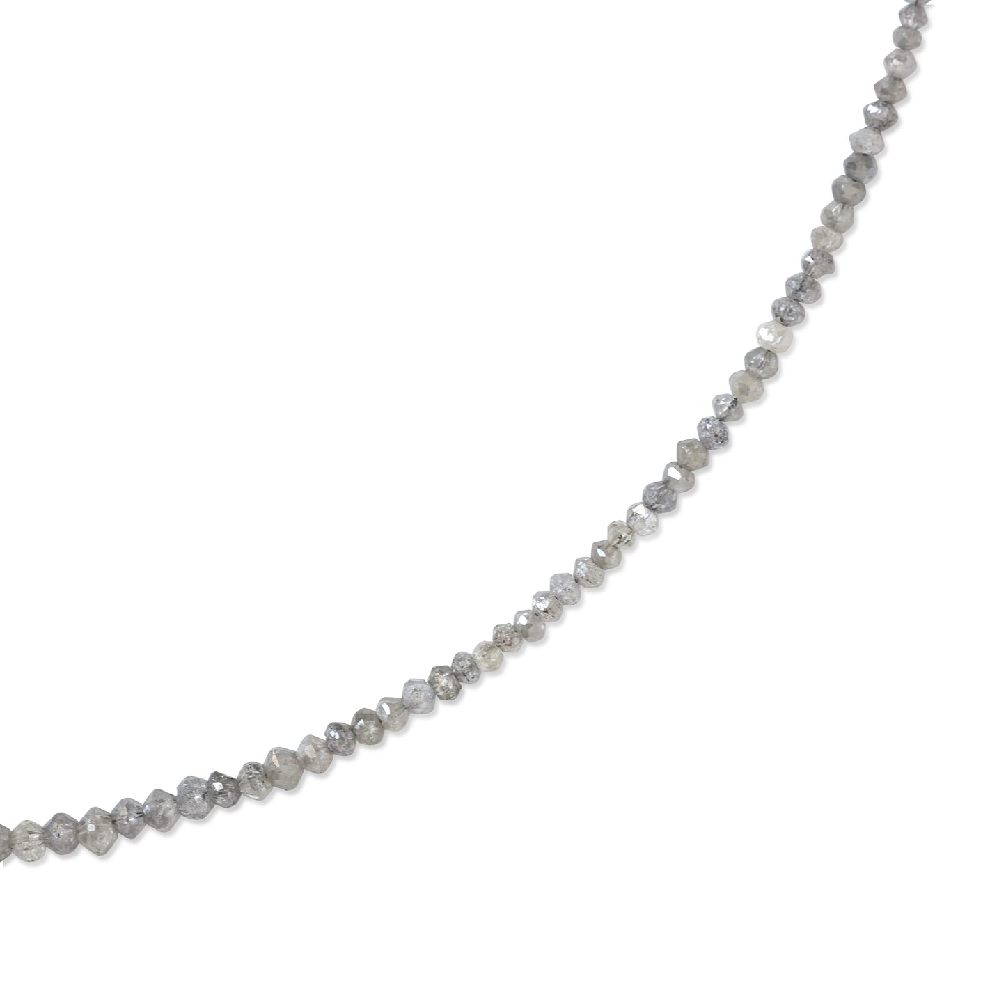 Gray Diamond Necklace