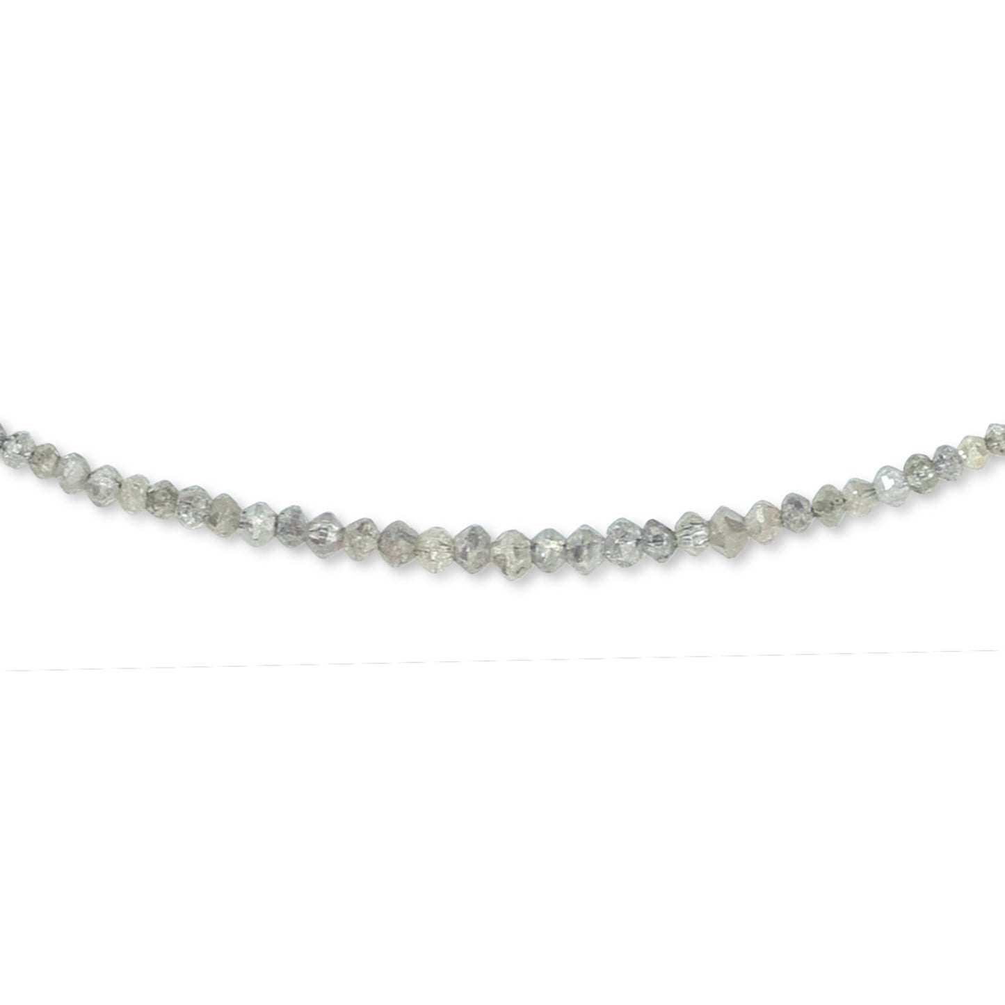 Gray Diamond Necklace