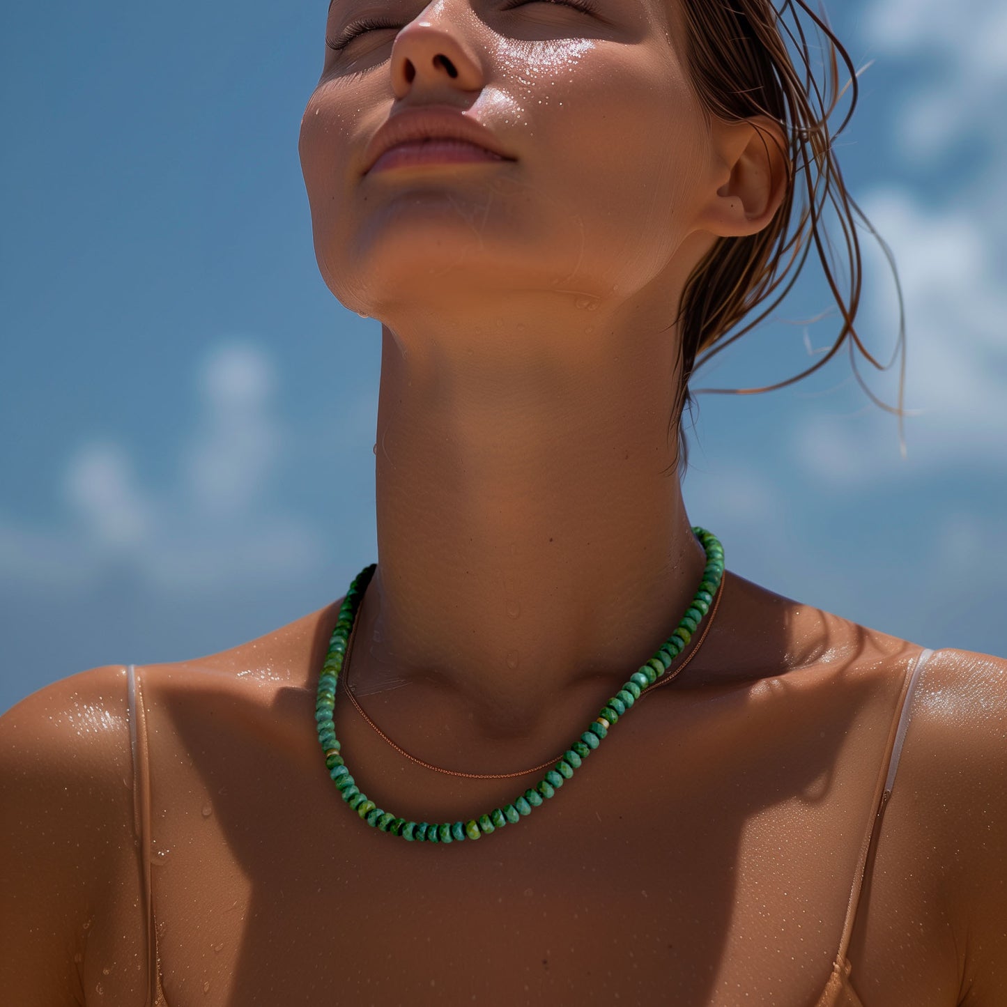 Green Turquoise Necklace