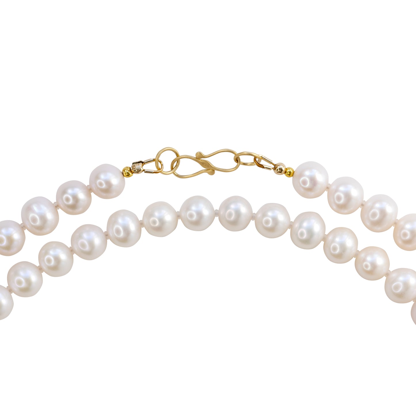 Baroque Pearls Rope Necklace 18K Gold