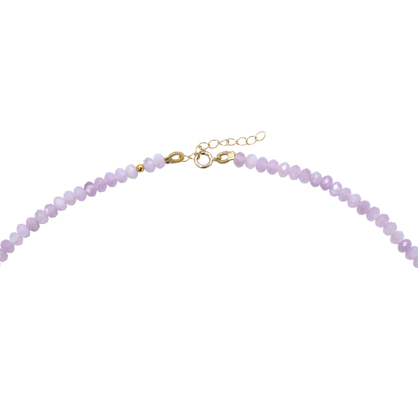 Kunzite 18K Gold Necklace