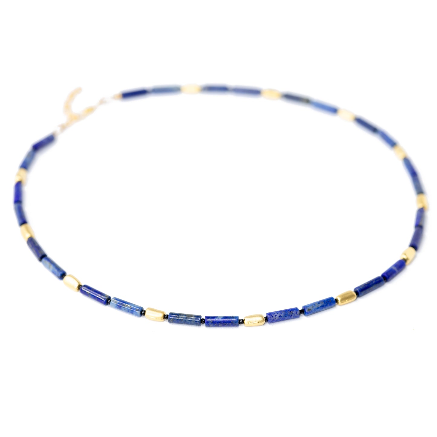 Lapis Lazuli Blue Madrid Matinee Necklace