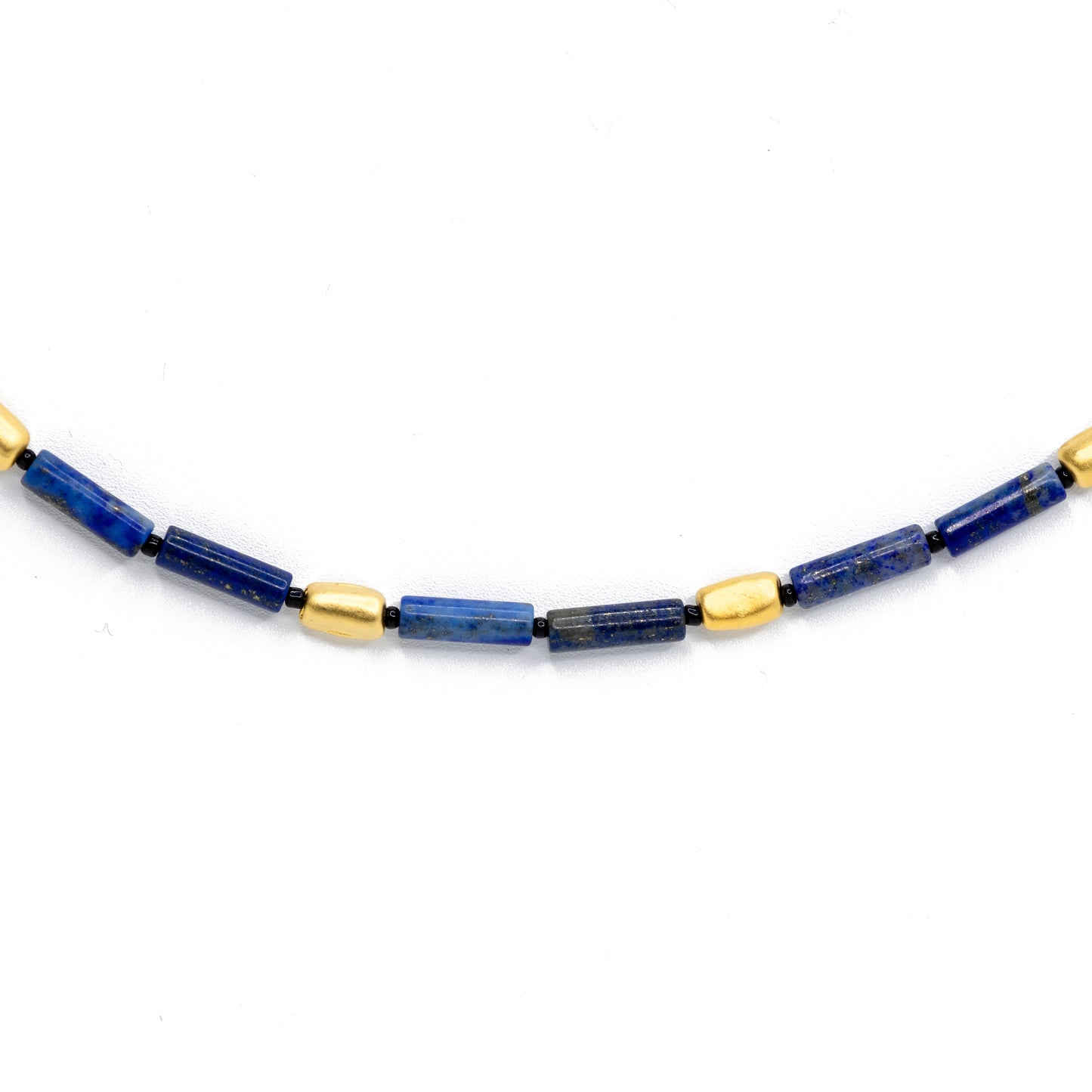 Lapis Lazuli Blue Madrid Matinee Necklace