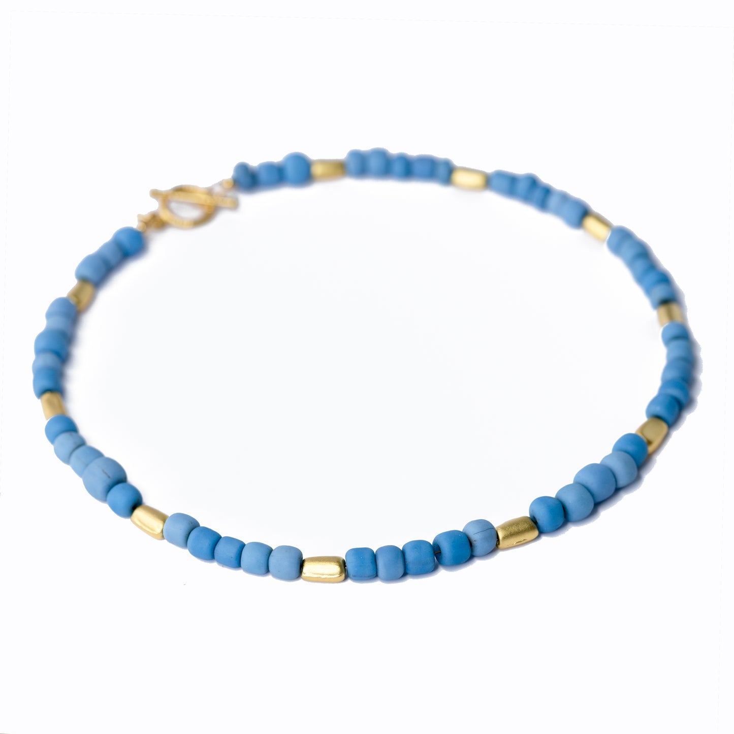 Blue Ceramic Beads Le Jarre II Necklace