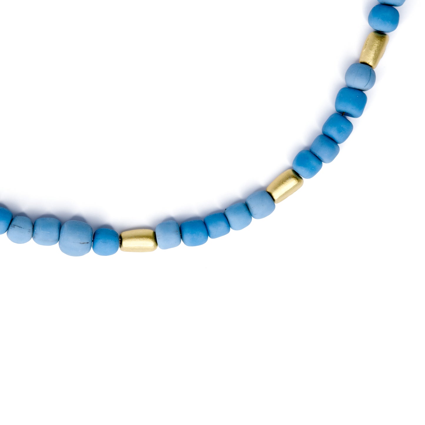 Blue Ceramic Beads Le Jarre II Necklace