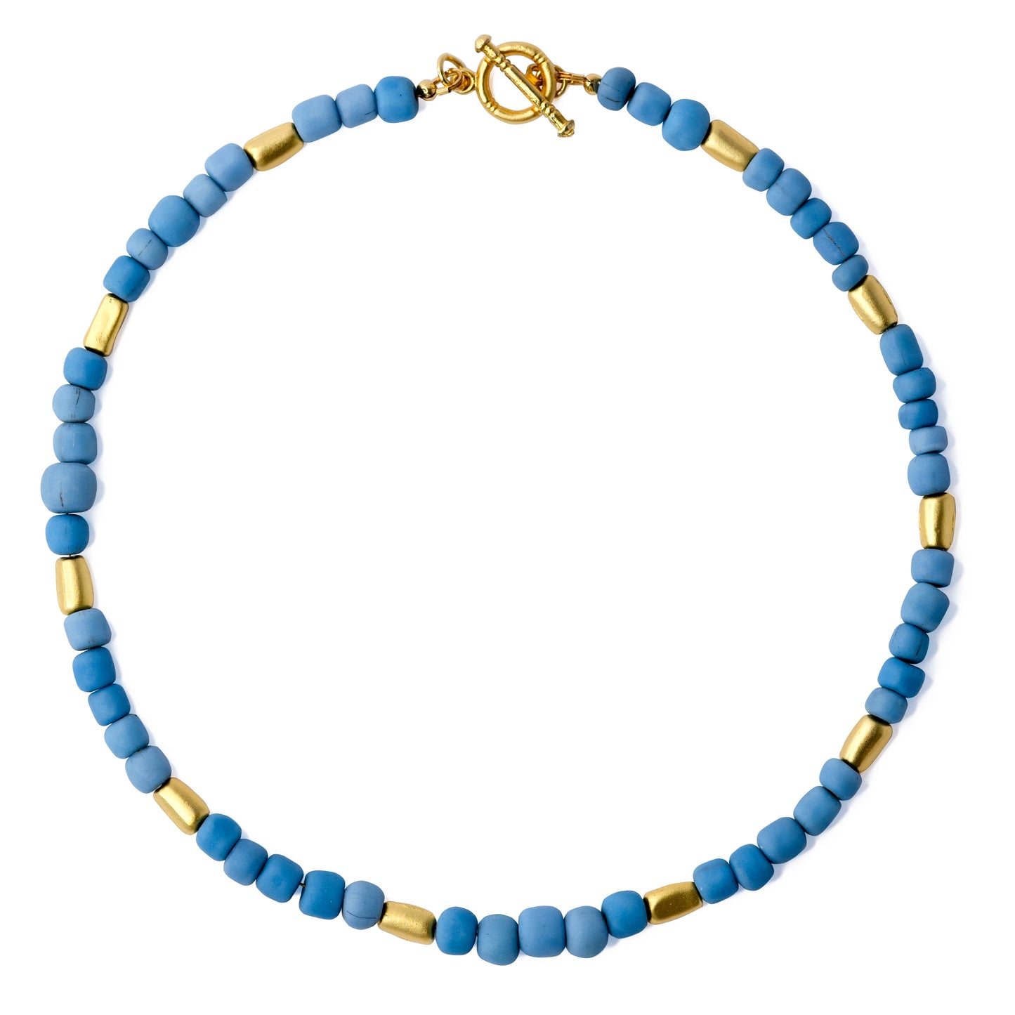 Blue Ceramic Beads Le Jarre II Necklace