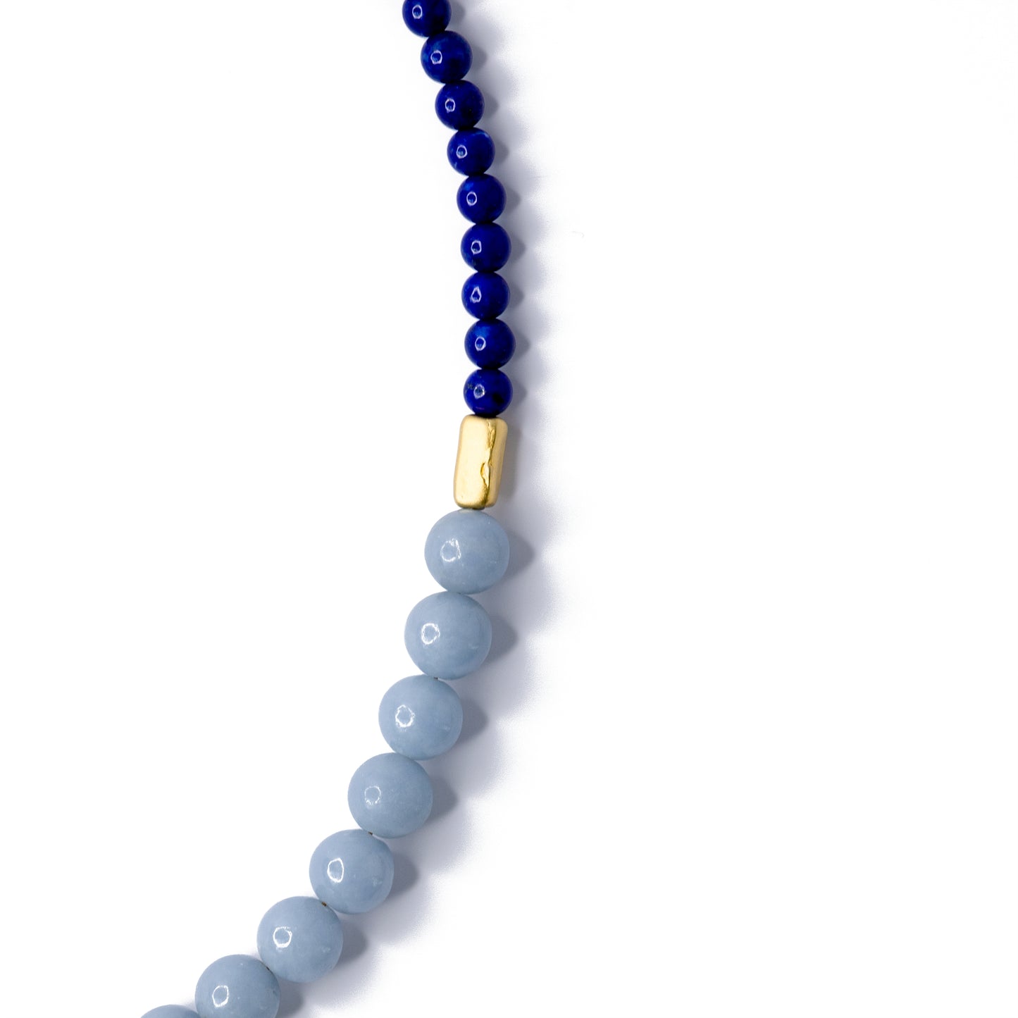 Blue Angelite Luxe Necklace