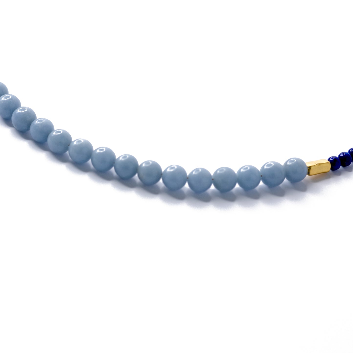 Blue Angelite Luxe Necklace