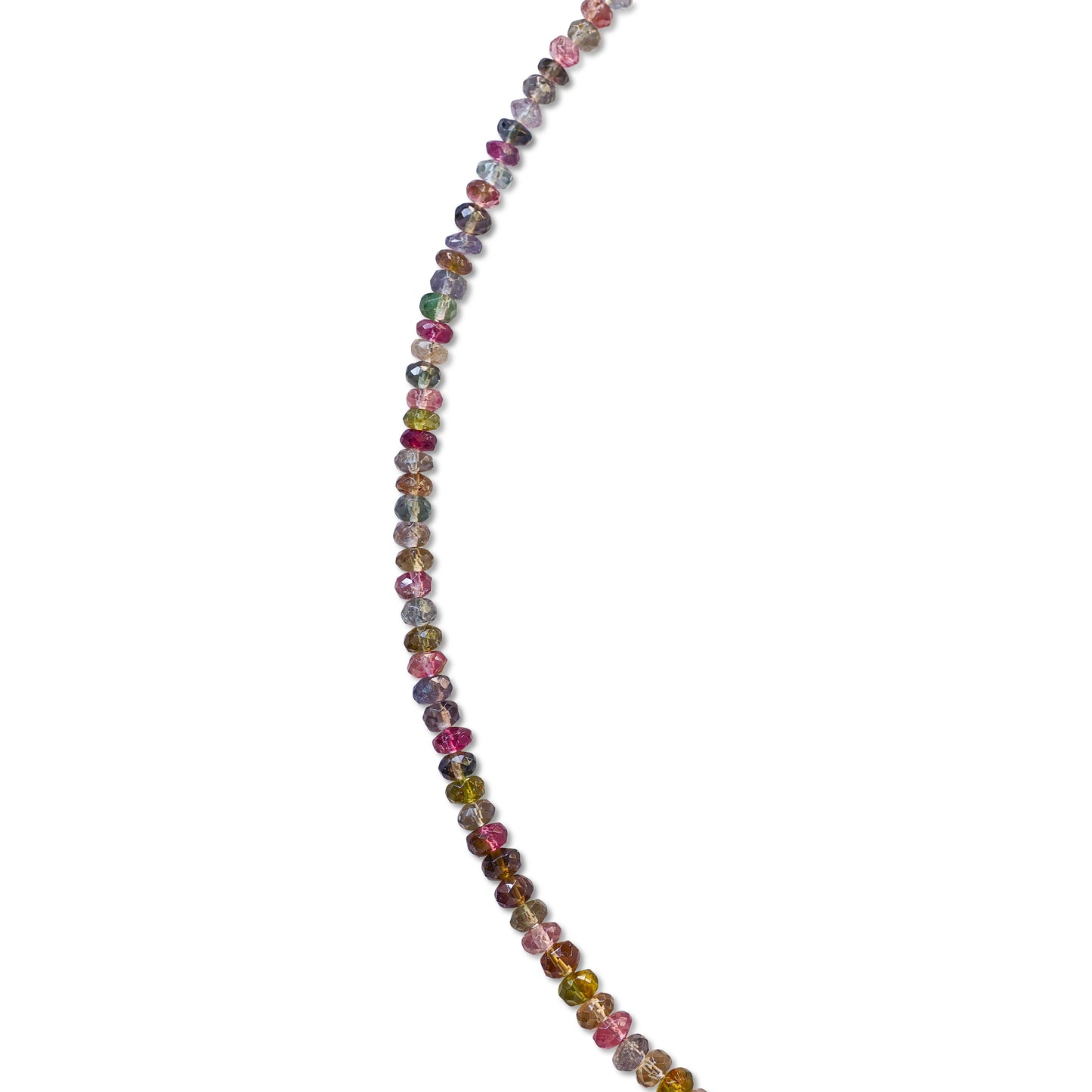 Mixed Tourmaline Graduated Necklace