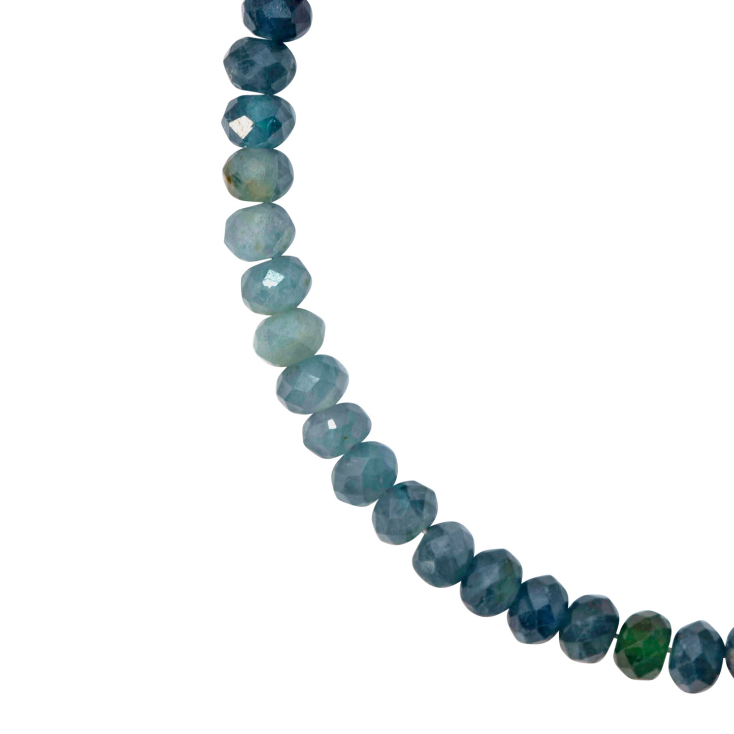 Ombre Indicolite Tourmaline Bracelet 14K Gold