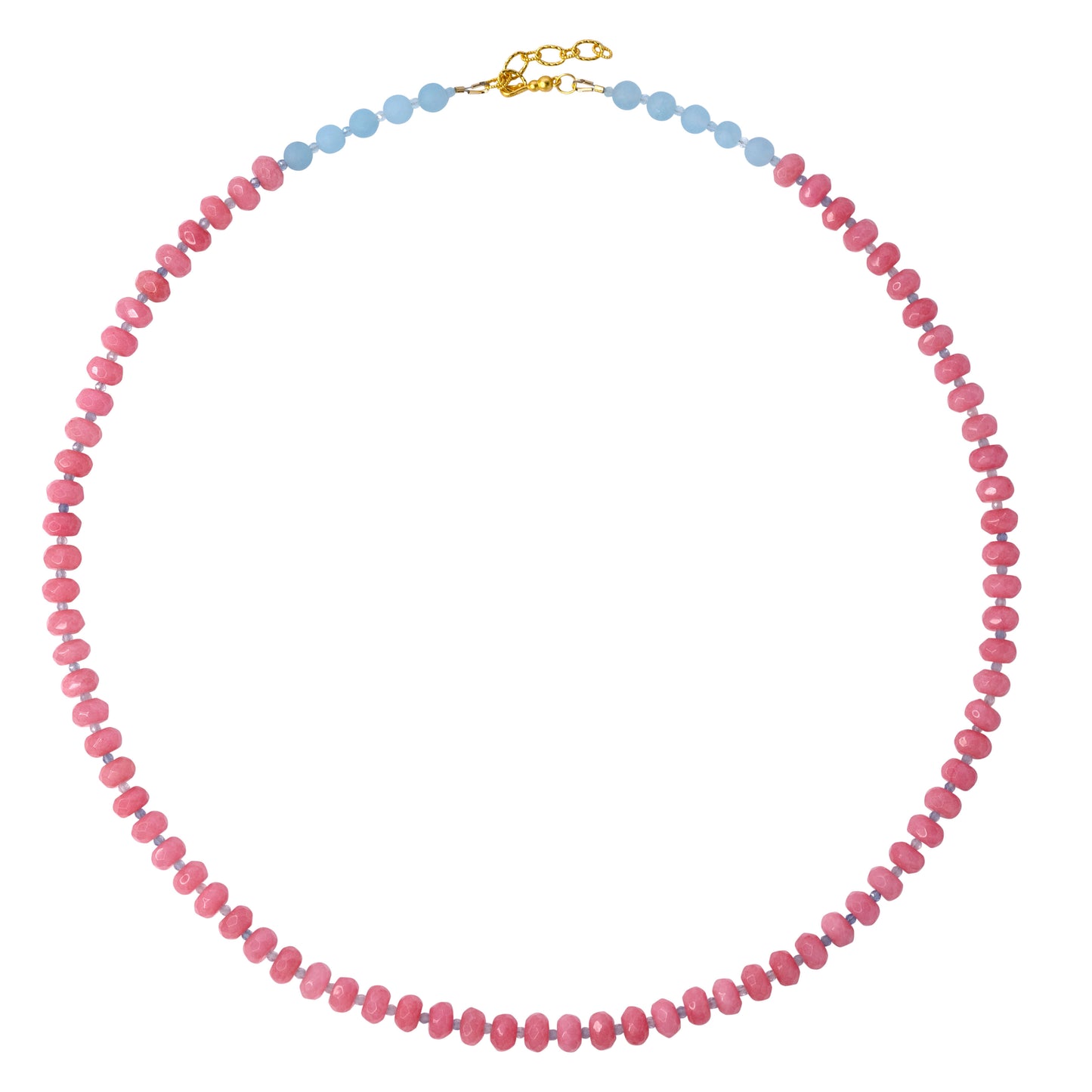 Pink Jade Necklace