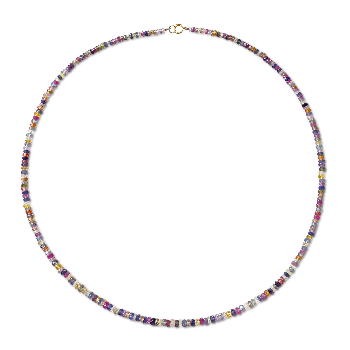 Rainbow Sapphire Necklace