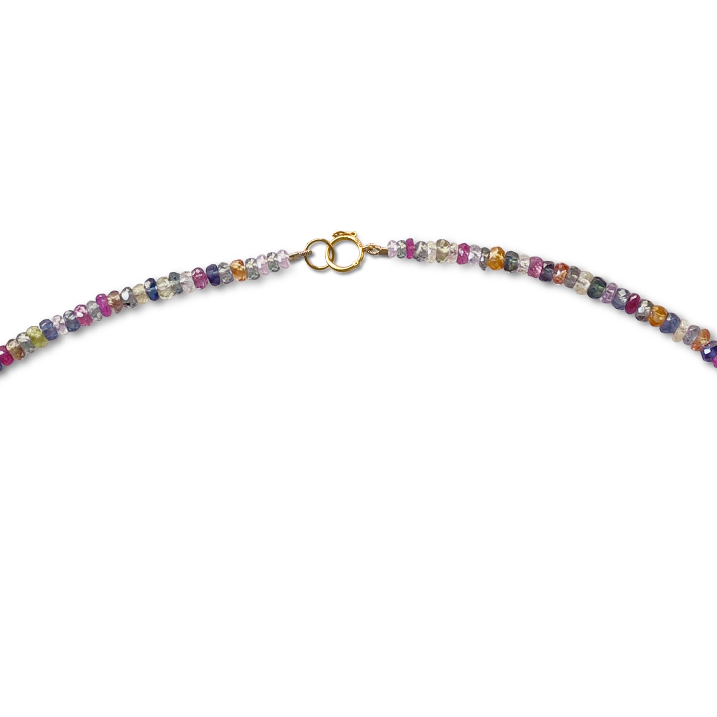 Rainbow Sapphire Necklace