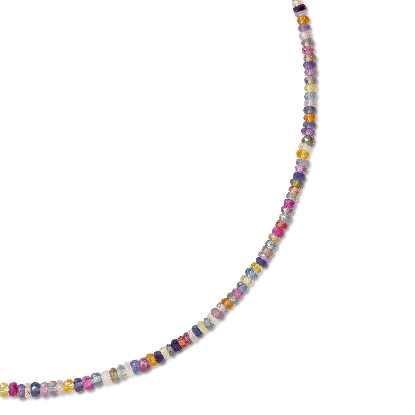Rainbow Sapphire Necklace