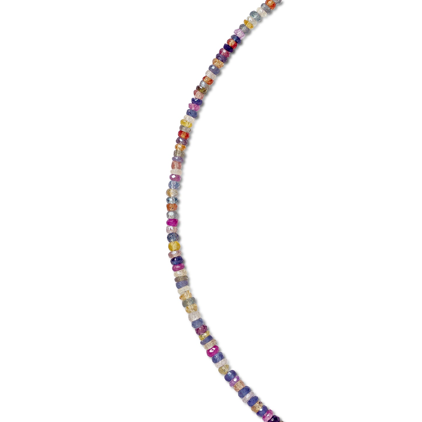 Rainbow Sapphire Necklace