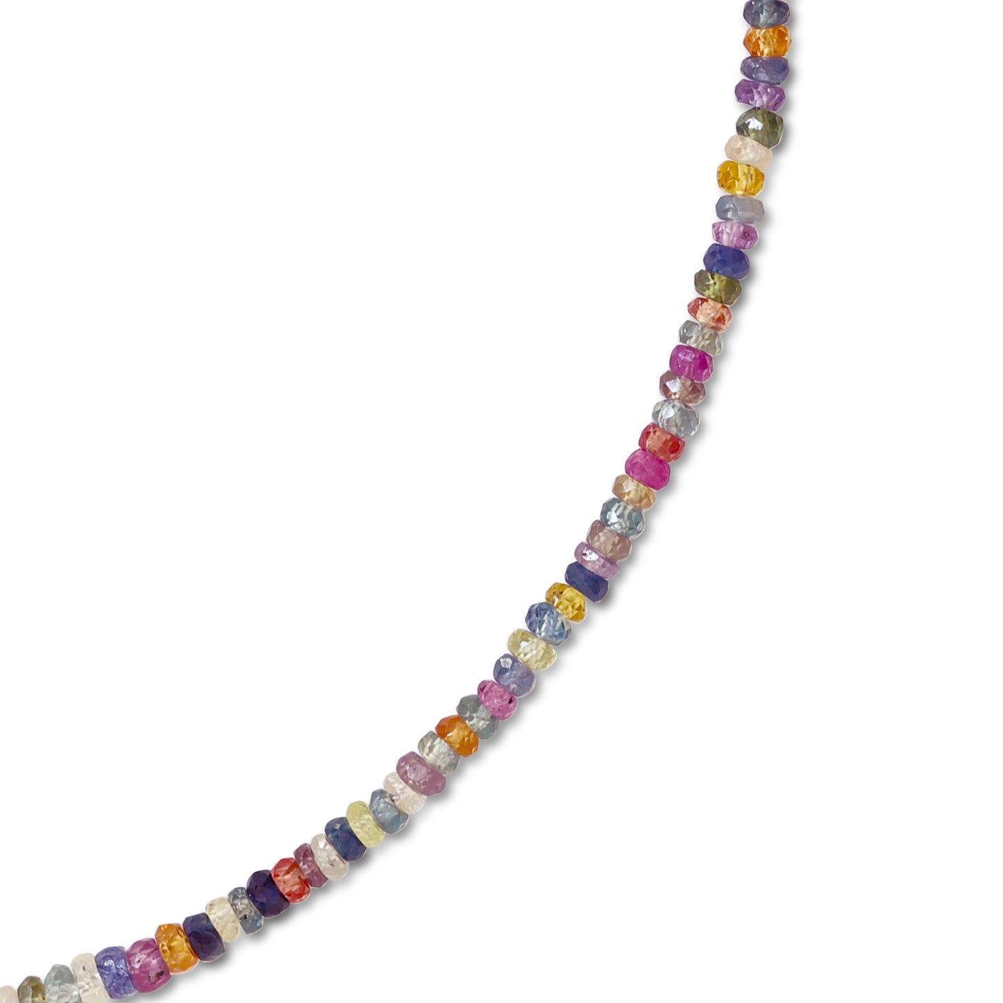 Rainbow Sapphire Necklace